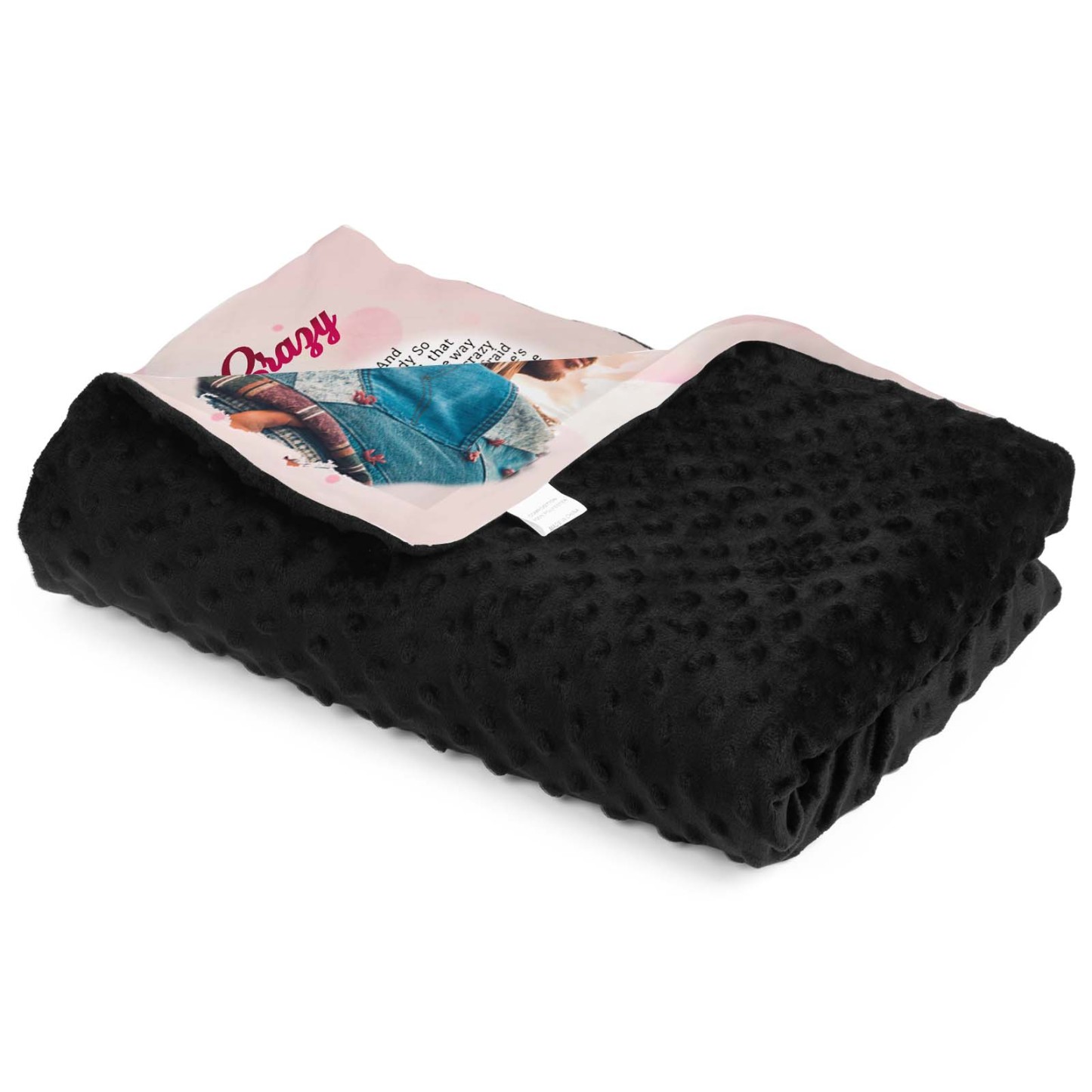 Beautiful Crazy Personalised Couple Blanket Custom Photo Romantic Gift For Her-Jessemade AU