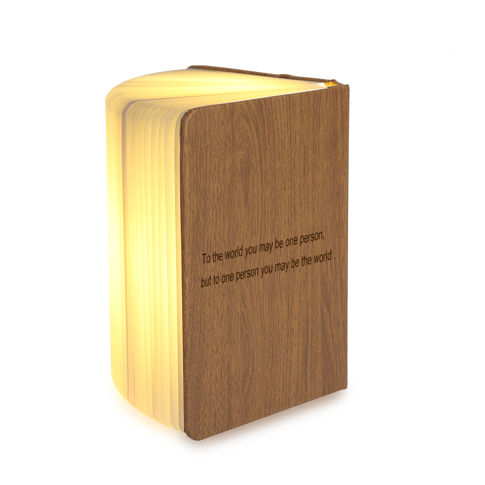 PU Folding Magnetic Glowing LED Book Lamp-Jessemade AU