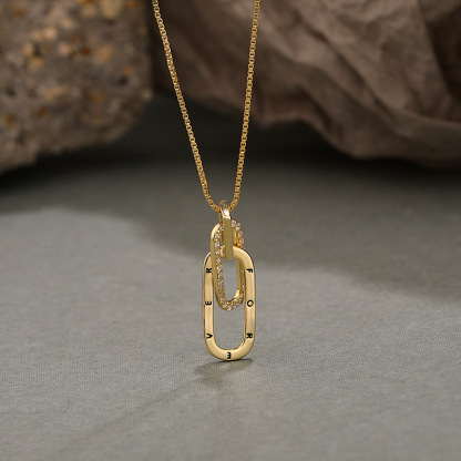 925 Sterling Silver Jessemade Forever Linked Together Necklace Best Gift For Her-Jessemade AU