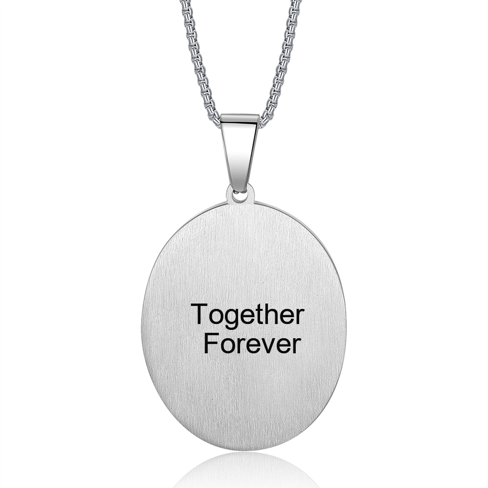 Personalised Men's Necklace For Dad-Jessemade AU