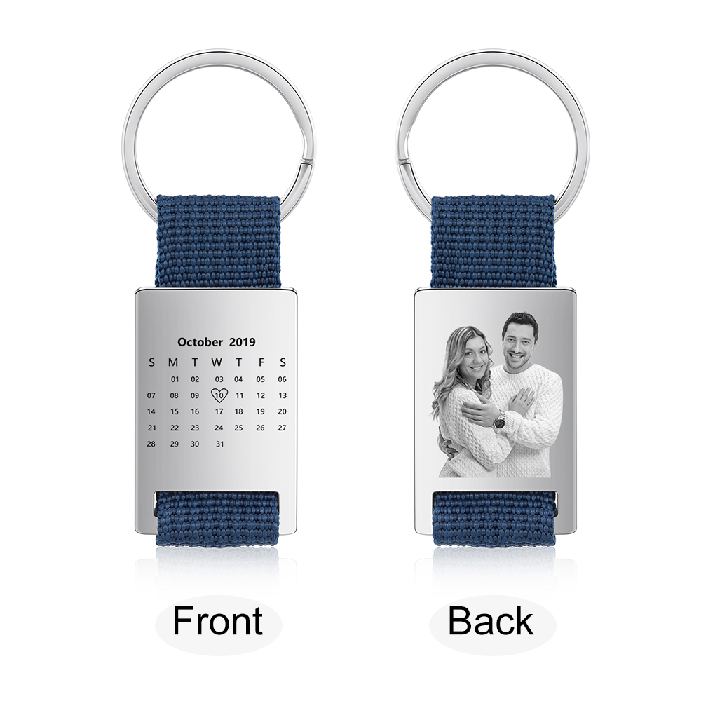 Personalised Keychain Custom photo Keychain Gifts For Him-Jessemade AU