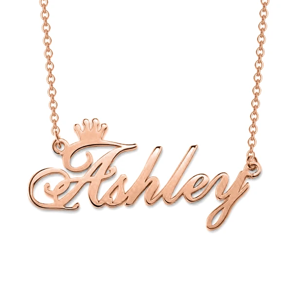 Personalised Necklace Custom 1 Name Necklace Gift For Women-Jessemade AU