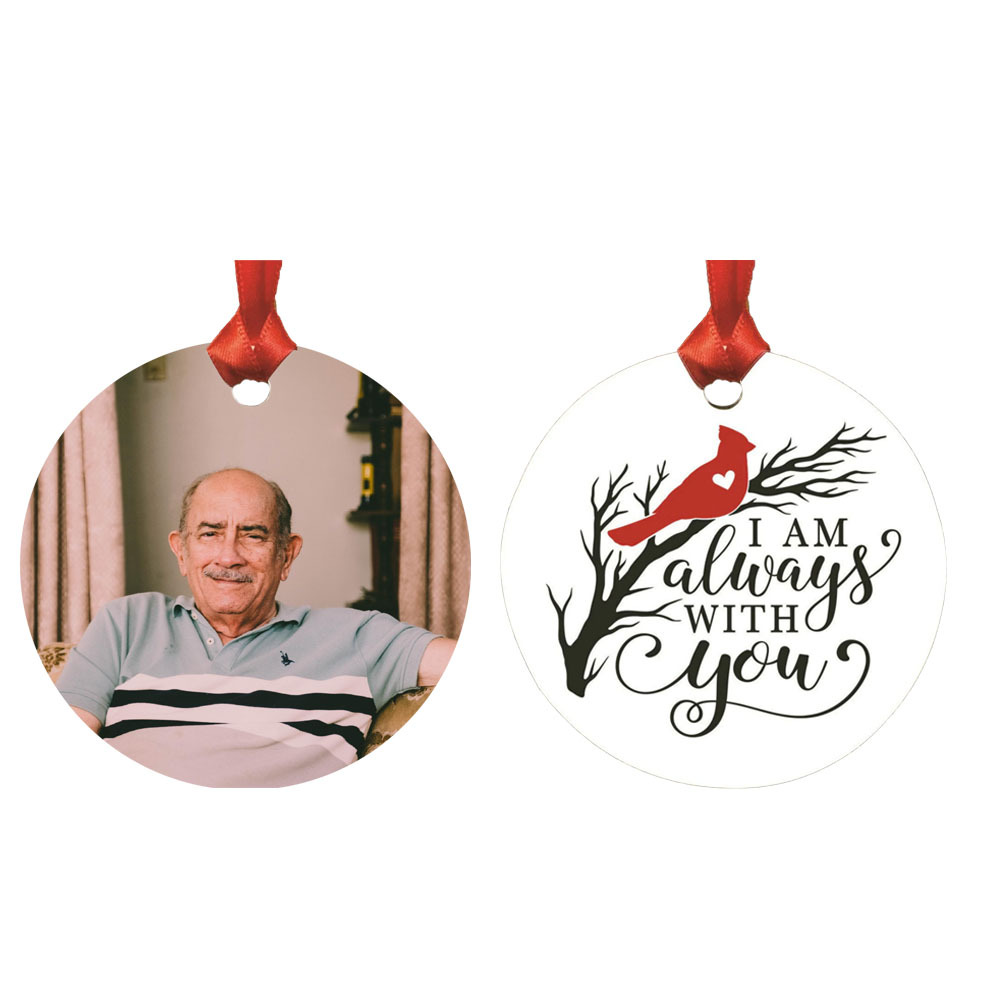 Personalised Photo Cardinal Ornament Always With You Keepsake-Jessemade AU