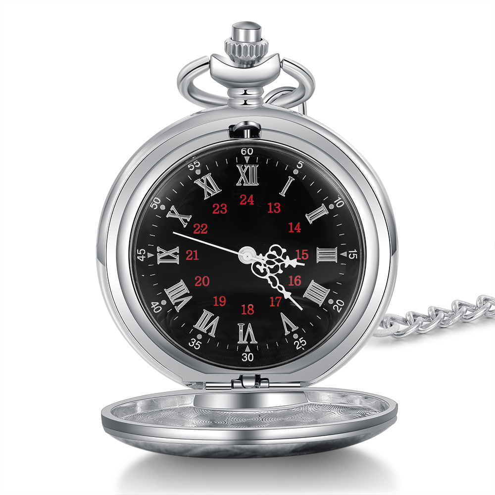 Personalised Pocket Watch Custom Photo Gifts For Father-Jessemade AU
