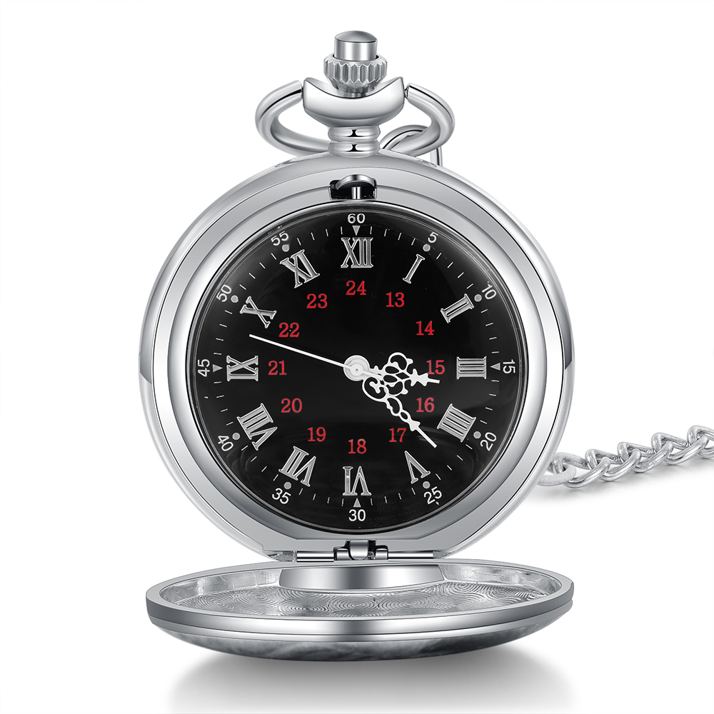 Personalised Pocket Watch Custom Photo Gifts For Father-Jessemade AU