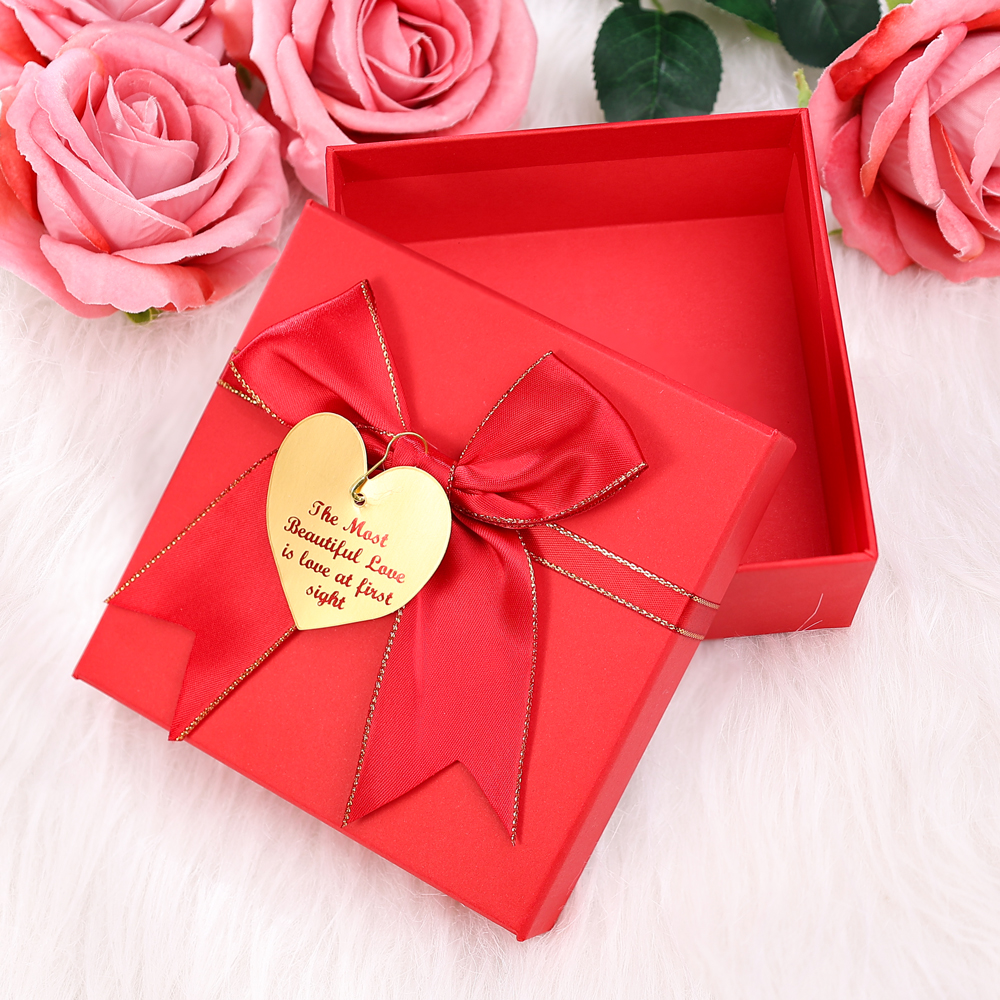 Exquisite Gift Box Red Gift Packaging Jewelry Box Valentine's Day Gift Box-Jessemade AU