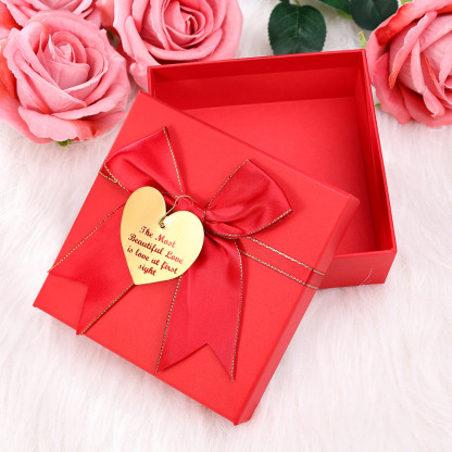 Exquisite Gift Box Red Gift Packaging Jewelry Box Valentine's Day Gift Box-Jessemade AU