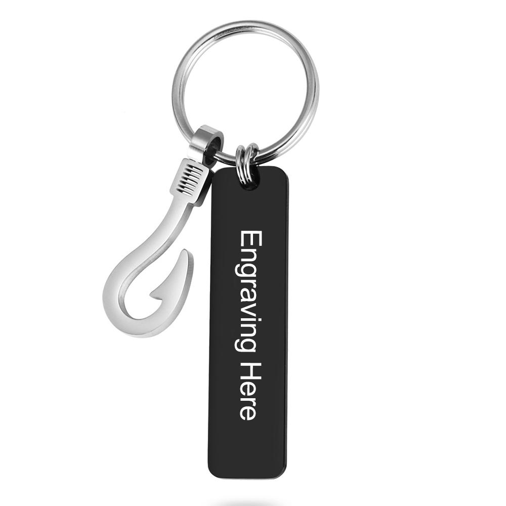 Best Dad Ever, Personalised Bar Keychain Gifts For Dad-Jessemade AU
