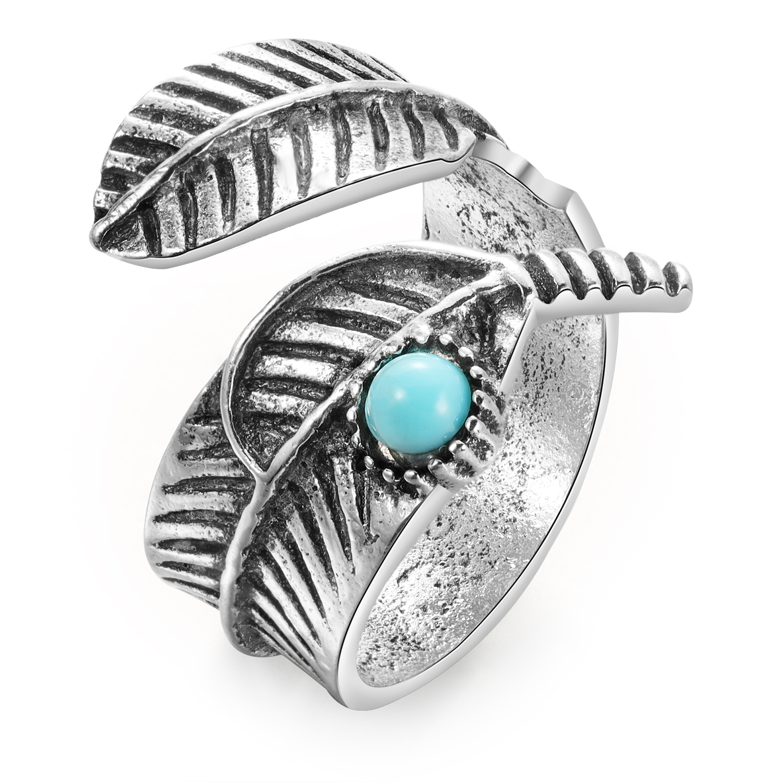 Memorial Feather Ring Open Ring Gift for Her - Your Guardian Angel Watching And Protecting From Above-Jessemade AU