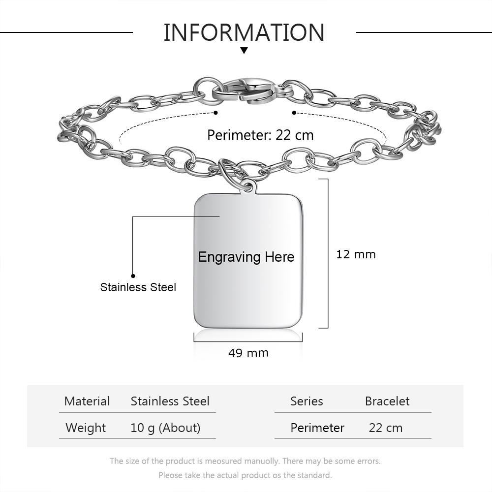 Personalised Photo Locket Bracelet Custom Photo Bracelet Gifts For Her-Jessemade AU