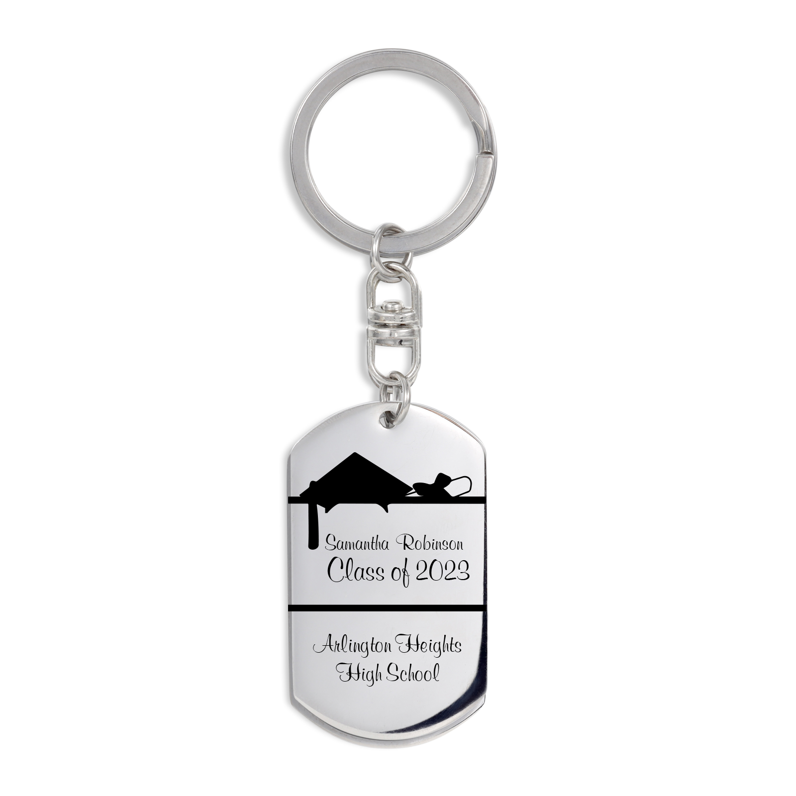 Personalised Photo Keychain Graduation Keyring-Jessemade AU