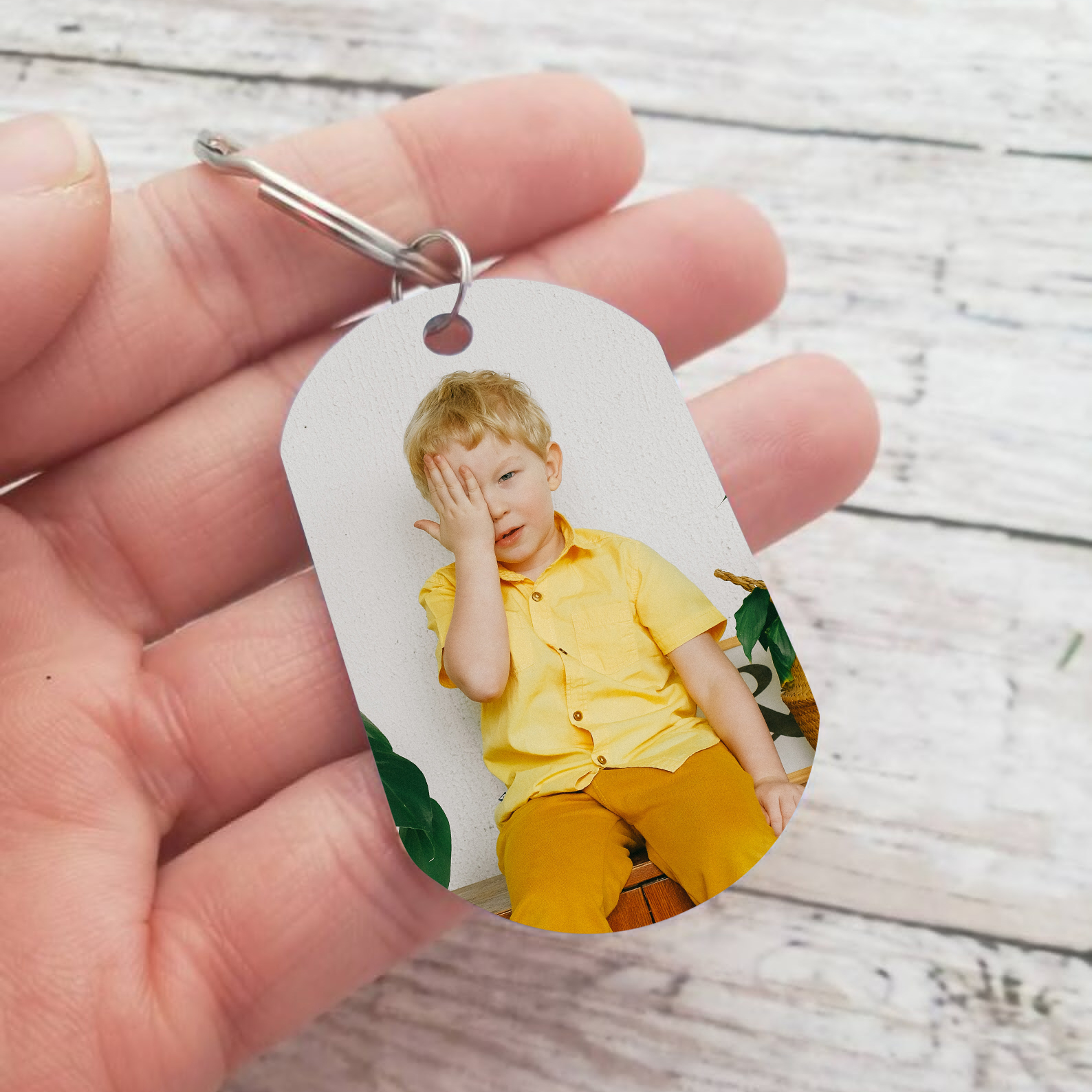 Personalised Mummysaurus Keychain Custom Photo & Name Keychain Gifts - Like A Normal Mummy But More Rawr-Some-Jessemade AU