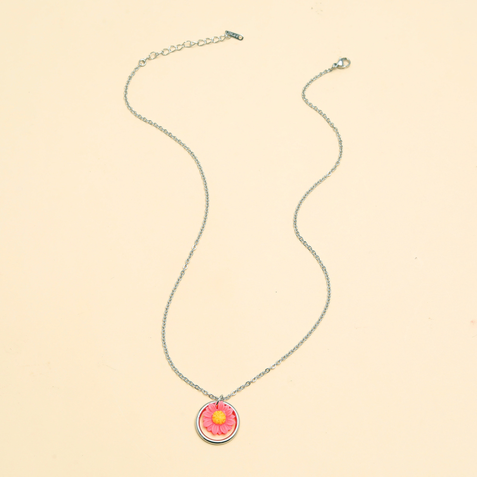 Sunflower Necklace Adjustable Best Friend Gift for Her-Jessemade AU