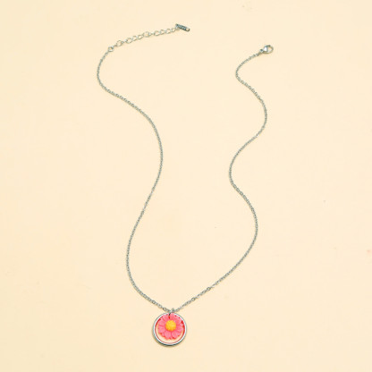 Sunflower Necklace Adjustable Best Friend Gift for Her-Jessemade AU