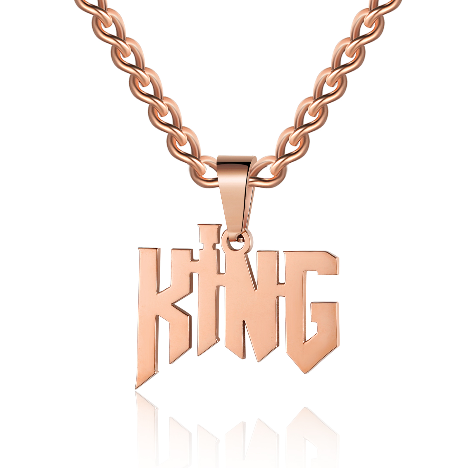 Personalised Name Necklace Custom Name Cuban Chain Necklaces-Jessemade AU