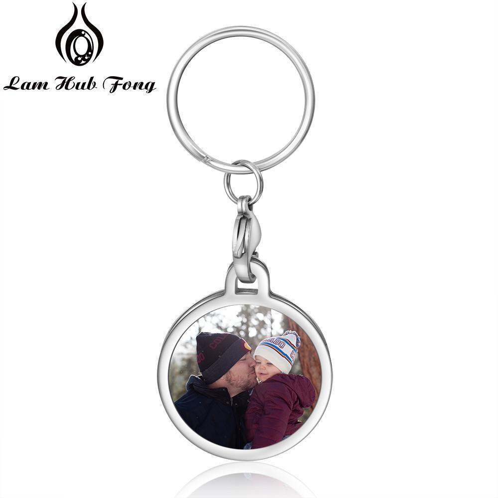 Personalised Keychain Engraved Photo Keychain Gifts For Him-Jessemade AU