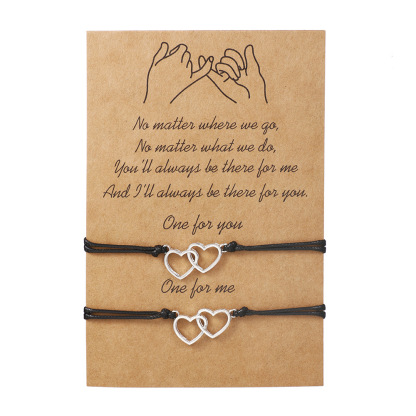 Heart Bracelets Unique Mother Daughter Bracelets  Mother's Day Birthday Christmas Gifts for Women Girls-Jessemade AU