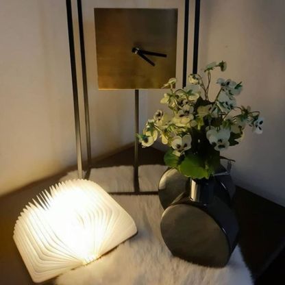 Wooden Folding Magnetic Glowing LED Book Lamp-Jessemade AU