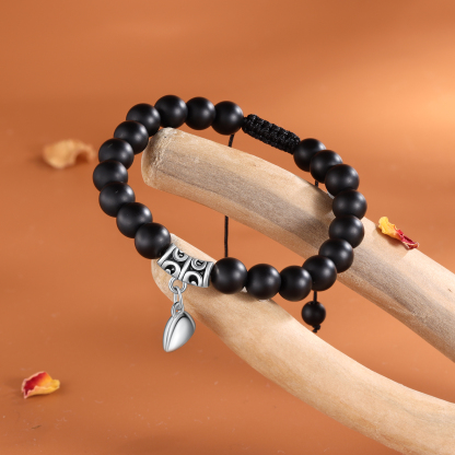 Personalised Matching Braided Couple Bracelets Custom Names Magnetic Bracelets  Gift-Jessemade AU