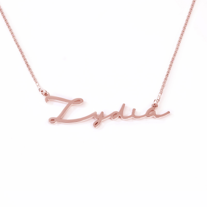 Personalised Necklace Custom 1 Name Necklace Gift For Her-Jessemade AU