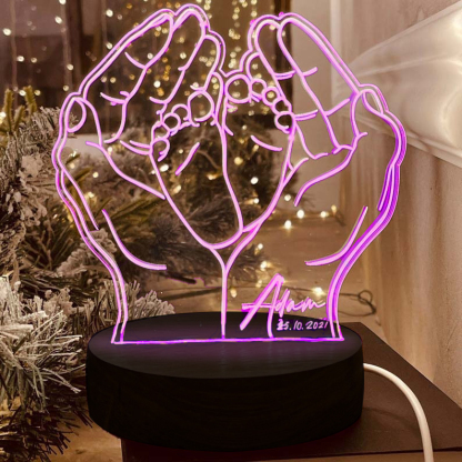 Personalised Dream Catcher Night Light Custom Name Gifts For Kids-Jessemade AU