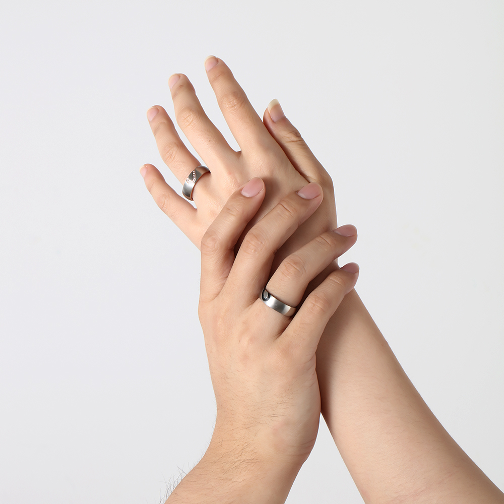 Engagement Ring Promise Ring Couple Matching Ring Love Style Gifts for Him Her-Jessemade AU