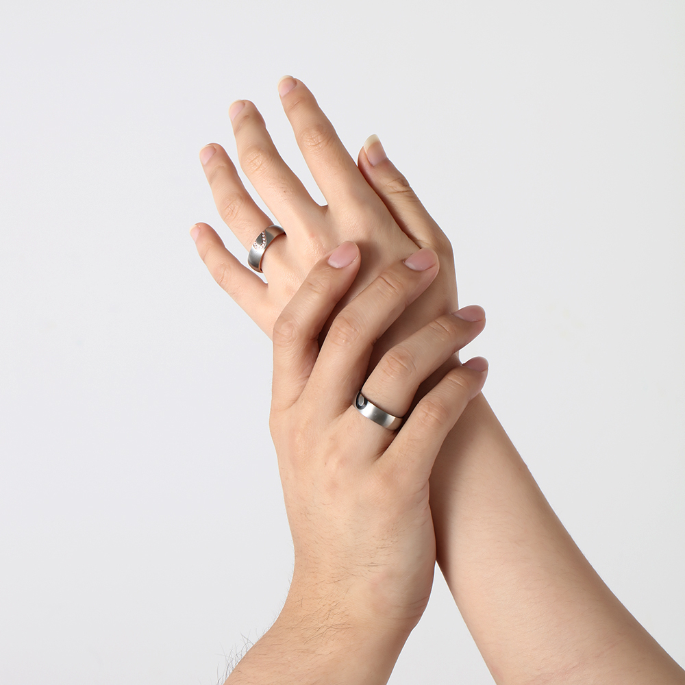 Engagement Ring Promise Ring Couple Matching Ring Love Style Gifts for Him Her-Jessemade AU