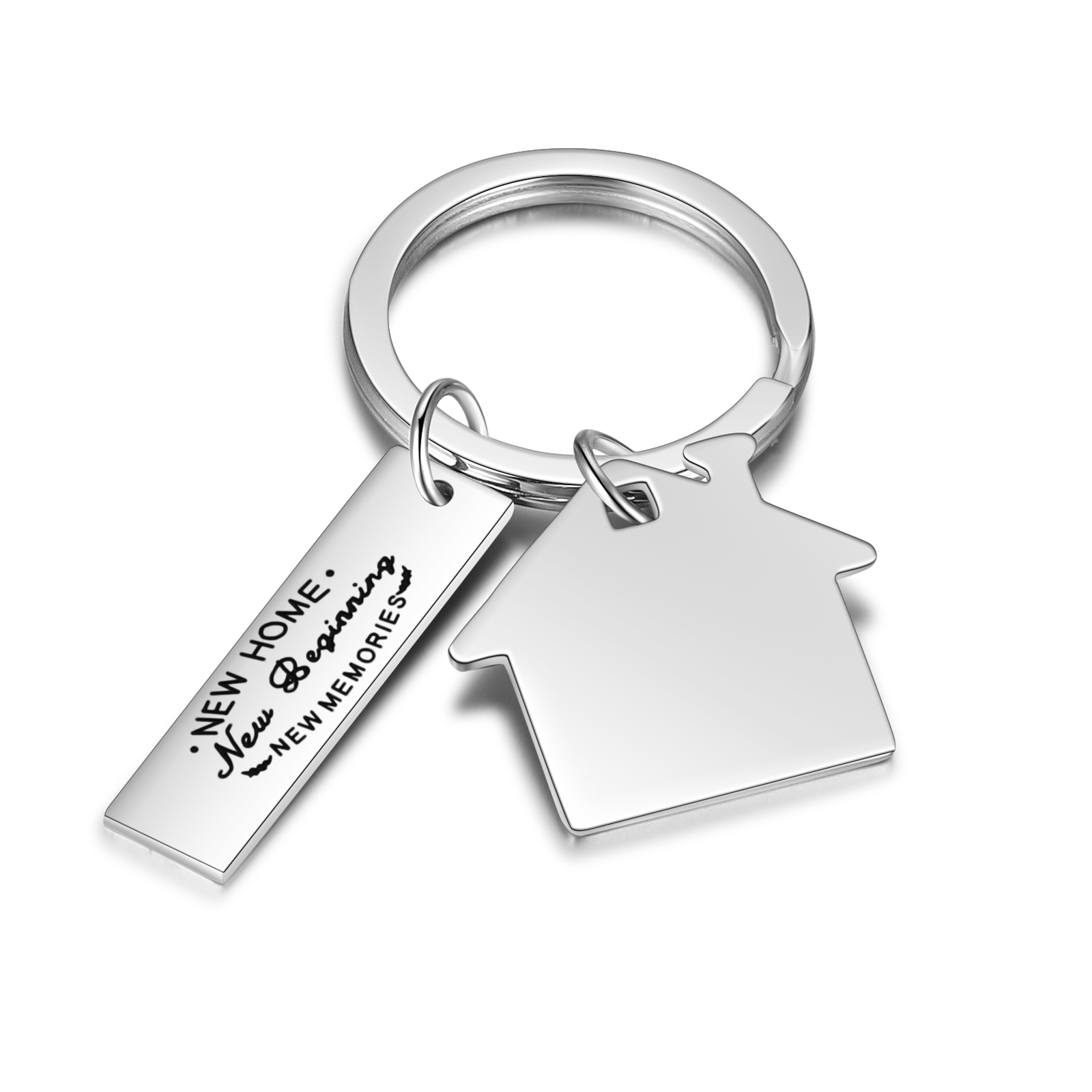 "NEW HOME, NEW BEGINNING, NEW MEMORIES" Personalised Calendar Keychain Gifts For Friends-Jessemade AU