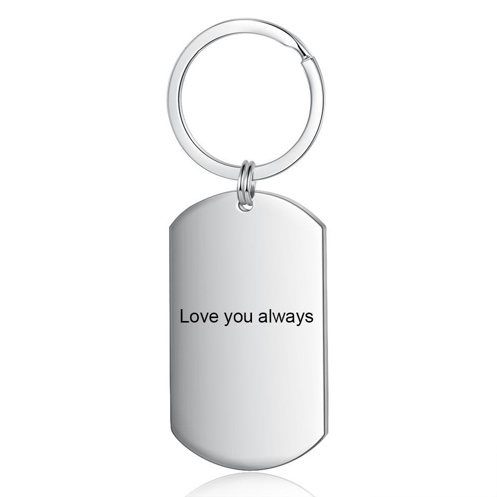 Personalised Keychain Engraved Photo Keychain Gifts For Her-Jessemade AU