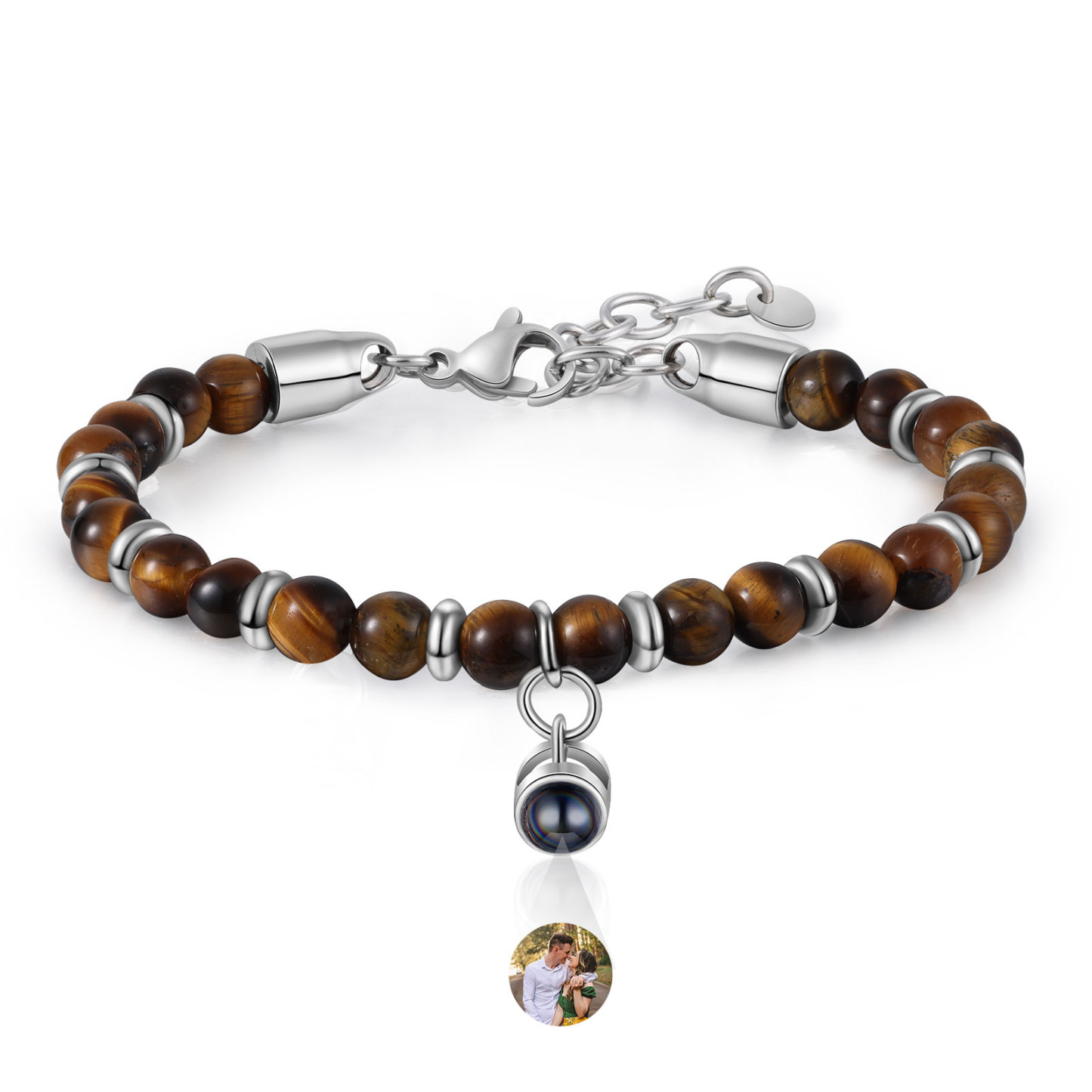 Personalised Projection Bracelet Custom Photo Bracelets Adjustable Bracelet Creative Gift for Him/Her-Jessemade AU