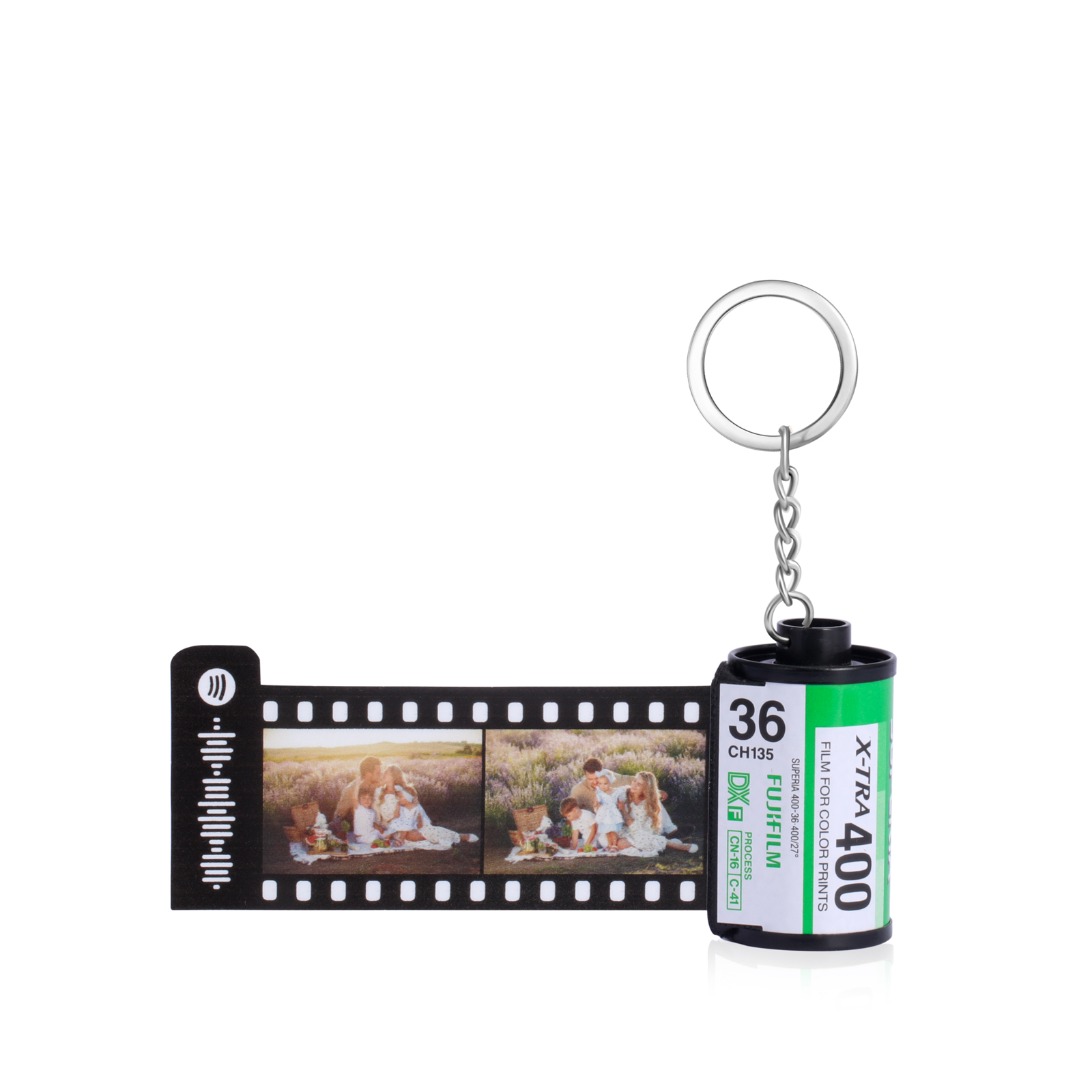 Personalised Spotify Code Memory Camera Roll Photo Keychain-Jessemade AU
