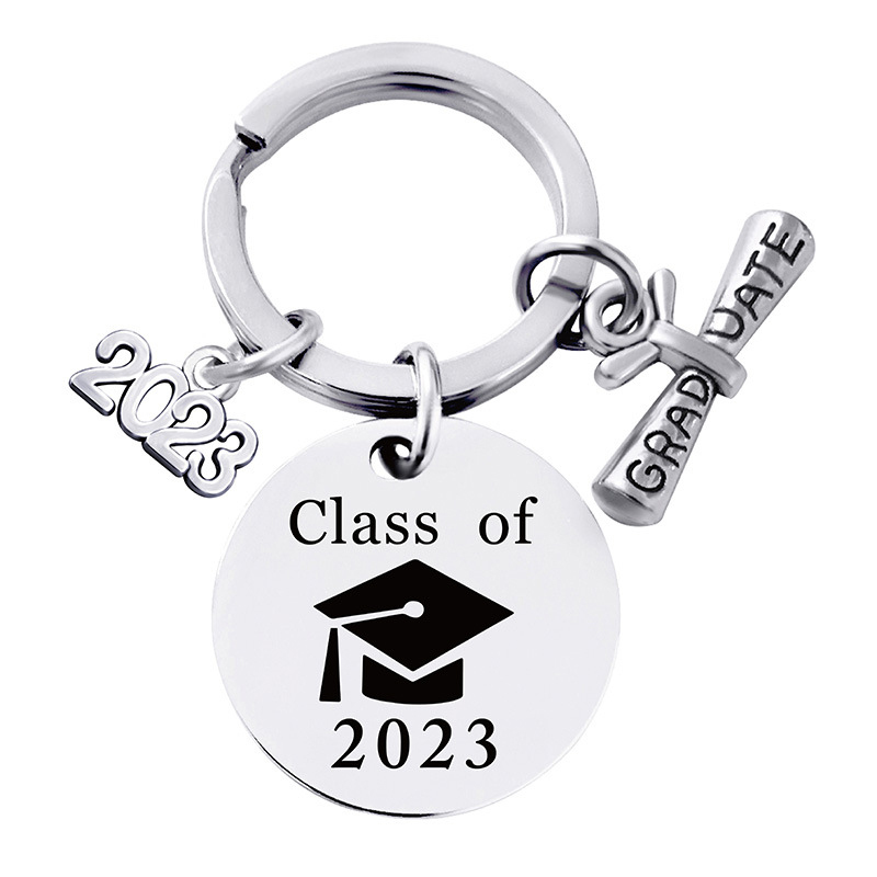 Class of 2023 Graduation Keychain Graduation Gifts for Kids/Good Friend-Jessemade AU