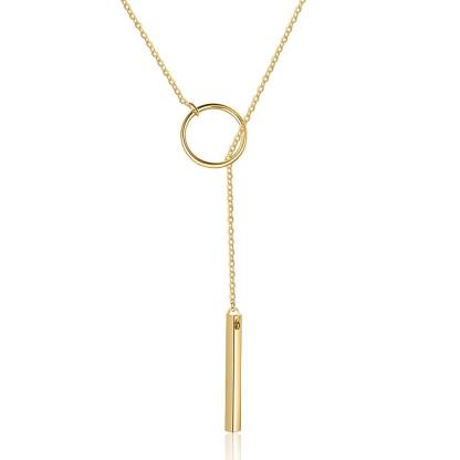 Personalised Bar Neckace Engraving Texts Or Names-Jessemade AU