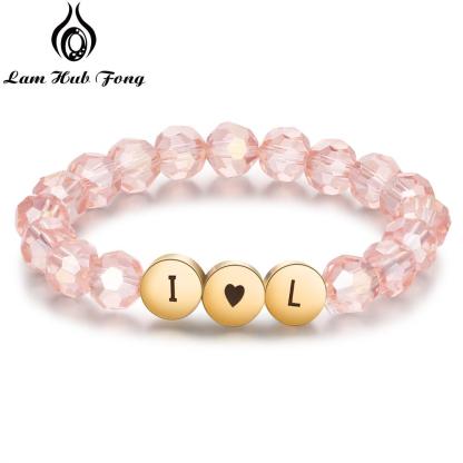 Customised Stone With 3 Beads-Jessemade AU