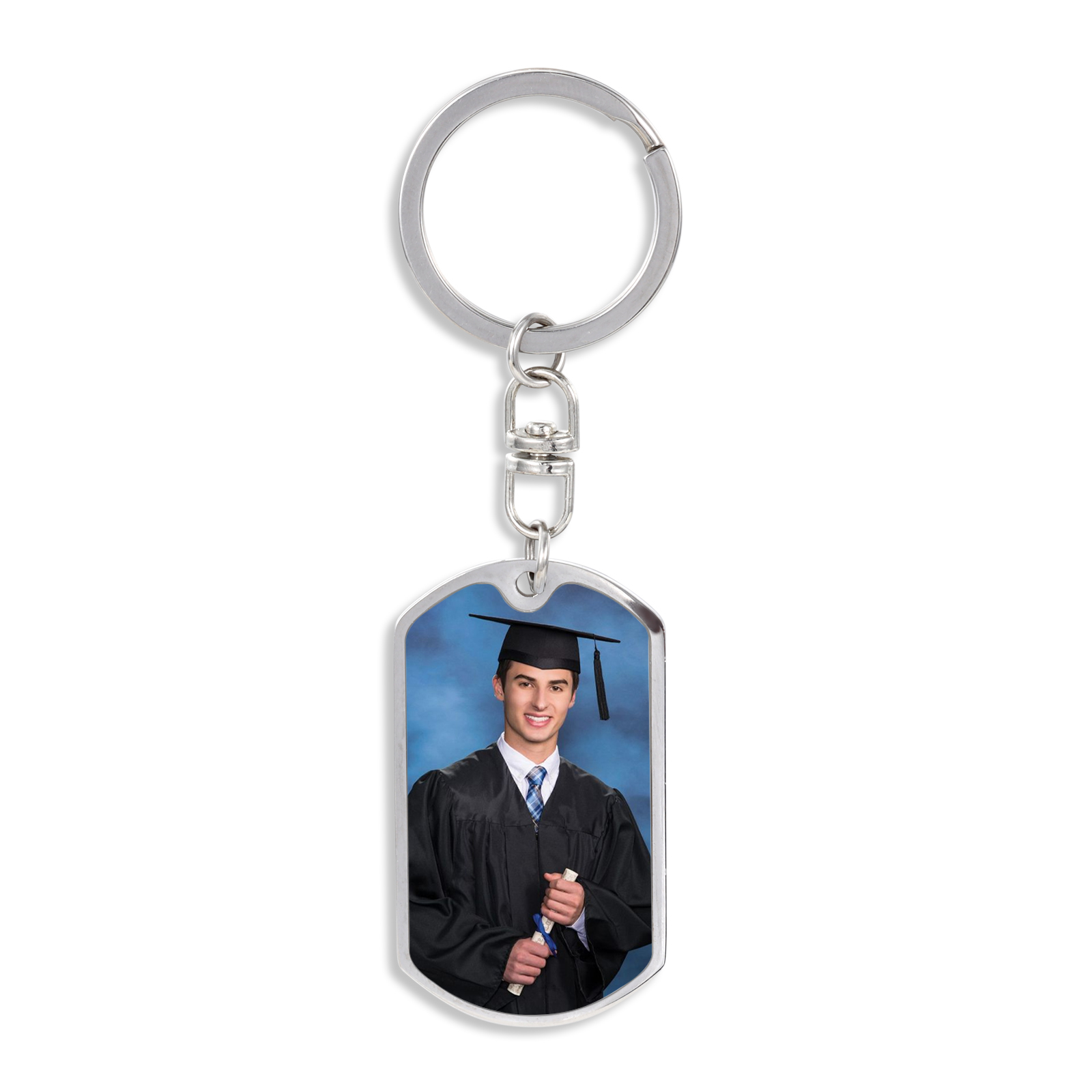 Personalised Photo Keychain Graduation Keyring-Jessemade AU