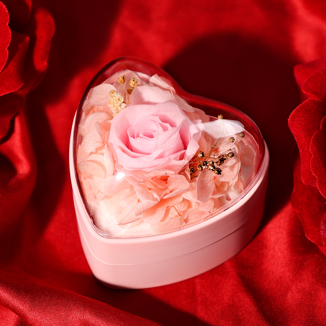 Eternal Rose Exquisite Jewelry Box Storage Box Gift Packaging Box