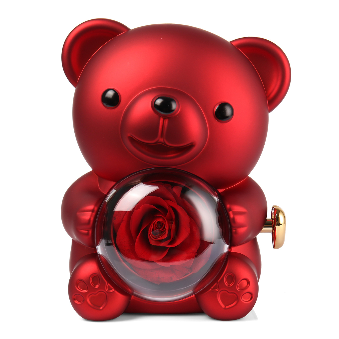 Bear Exquisite Gift Box Red Pink Rose Gift Packaging-Jessemade AU