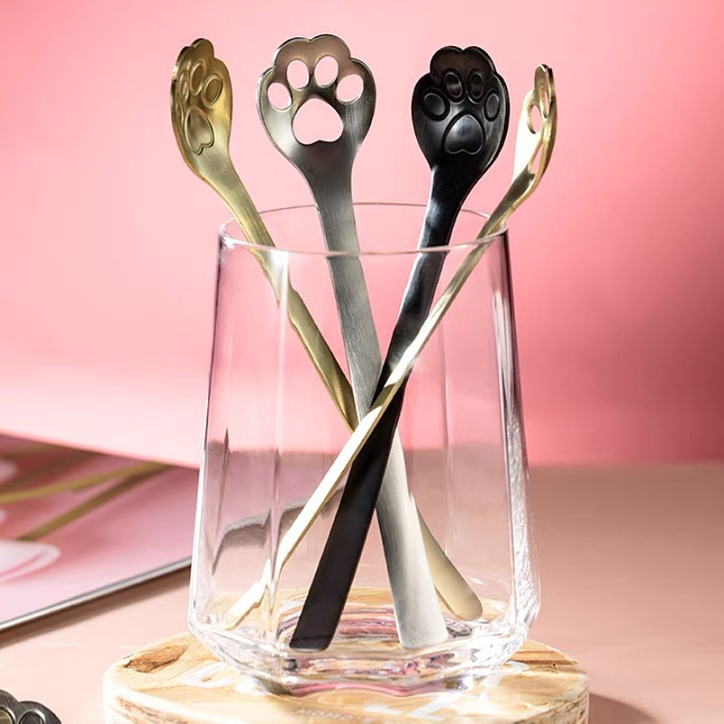 Cat Paw Spoon Stainless Steel Spoon Cute Family Gifts-Jessemade AU