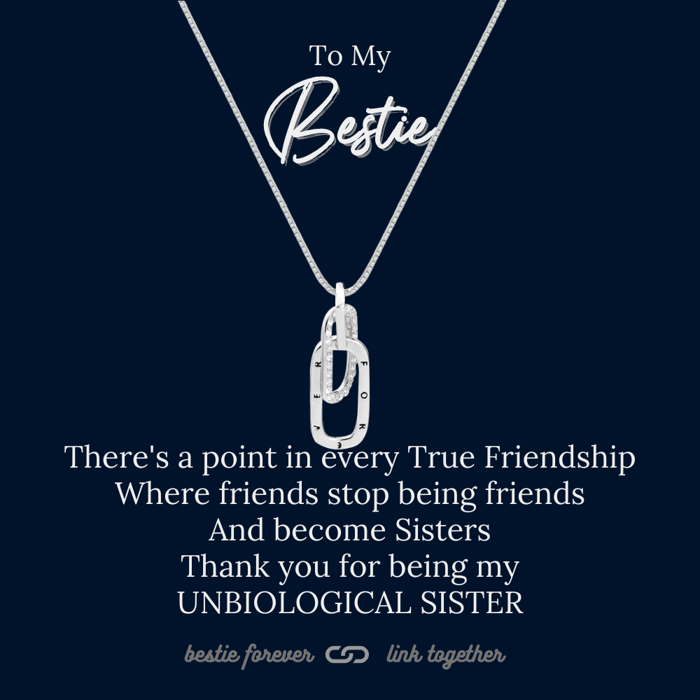 925 Sterling Silver Jessemade Forever Linked Together Necklace Best Gift For Her-Jessemade AU