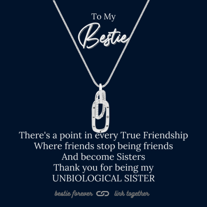 925 Sterling Silver Jessemade Forever Linked Together Necklace Best Gift For Her-Jessemade AU