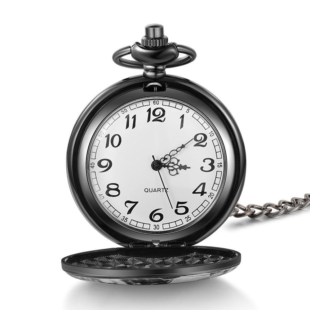 Personalised Pocket Watch Custom Photo Gifts For Father-Jessemade AU