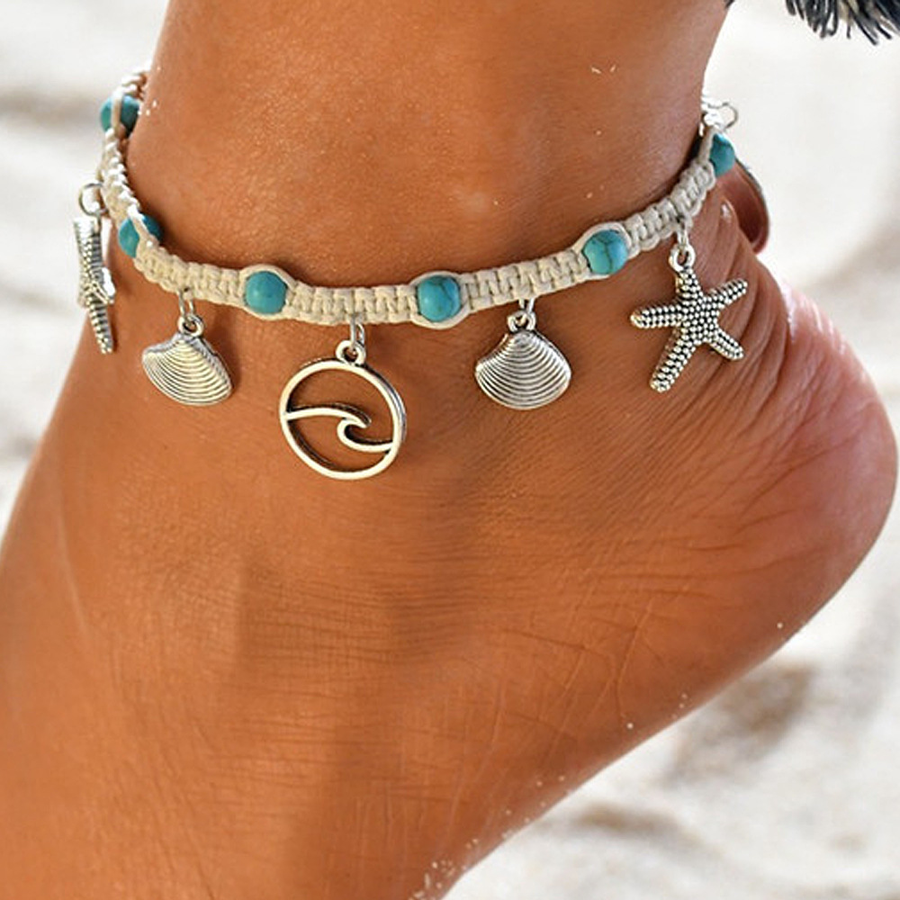 Bohemia braided Anklet Summer Beach Accessories-Jessemade AU