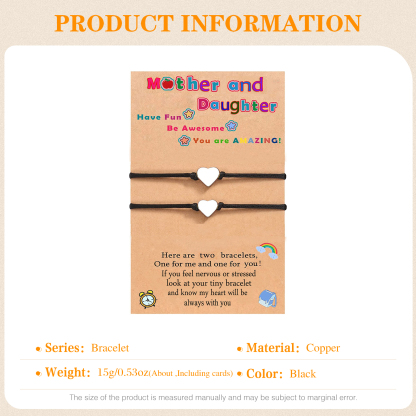 Women Bracelet Dainty Teen Heart Bracelet Back To School Adjustable Bracelet for Girls-Jessemade AU