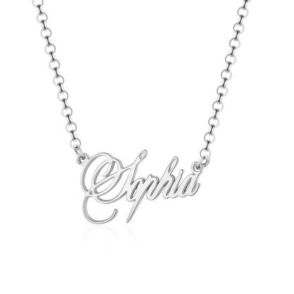 Personalised Necklace Custom 1 Name Necklace Gift For Her-Jessemade AU