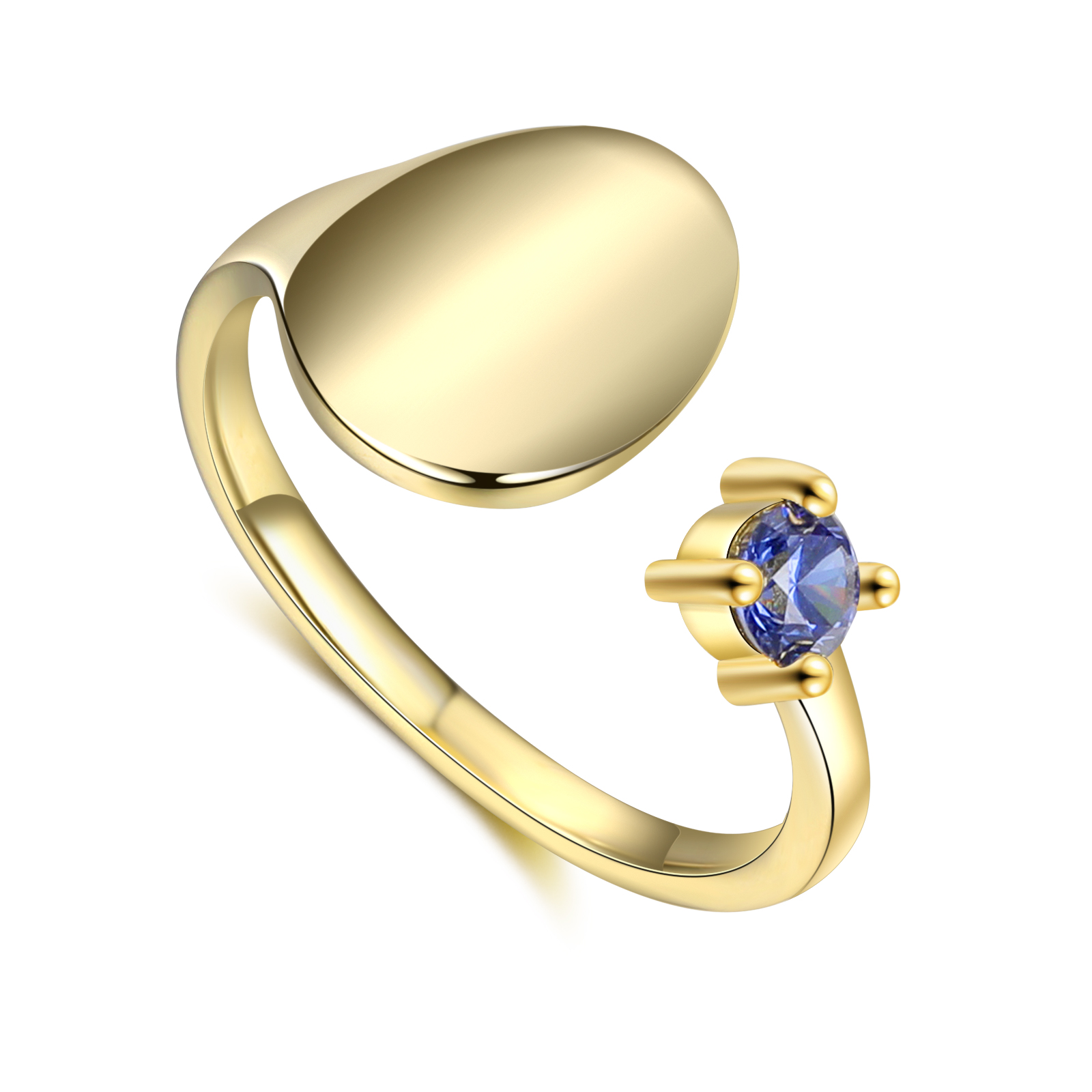 Personalised 1-12 Month Birth flower With Birthstone For Women-Jessemade AU