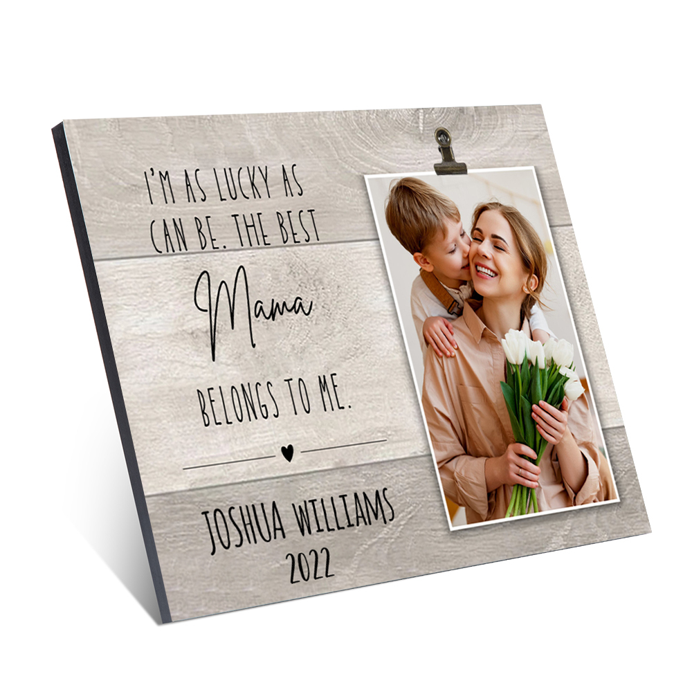 Personalised Picture Board Customised Photos Keepsake Wood Signs Photo Frame Gifts For Mother-Jessemade AU