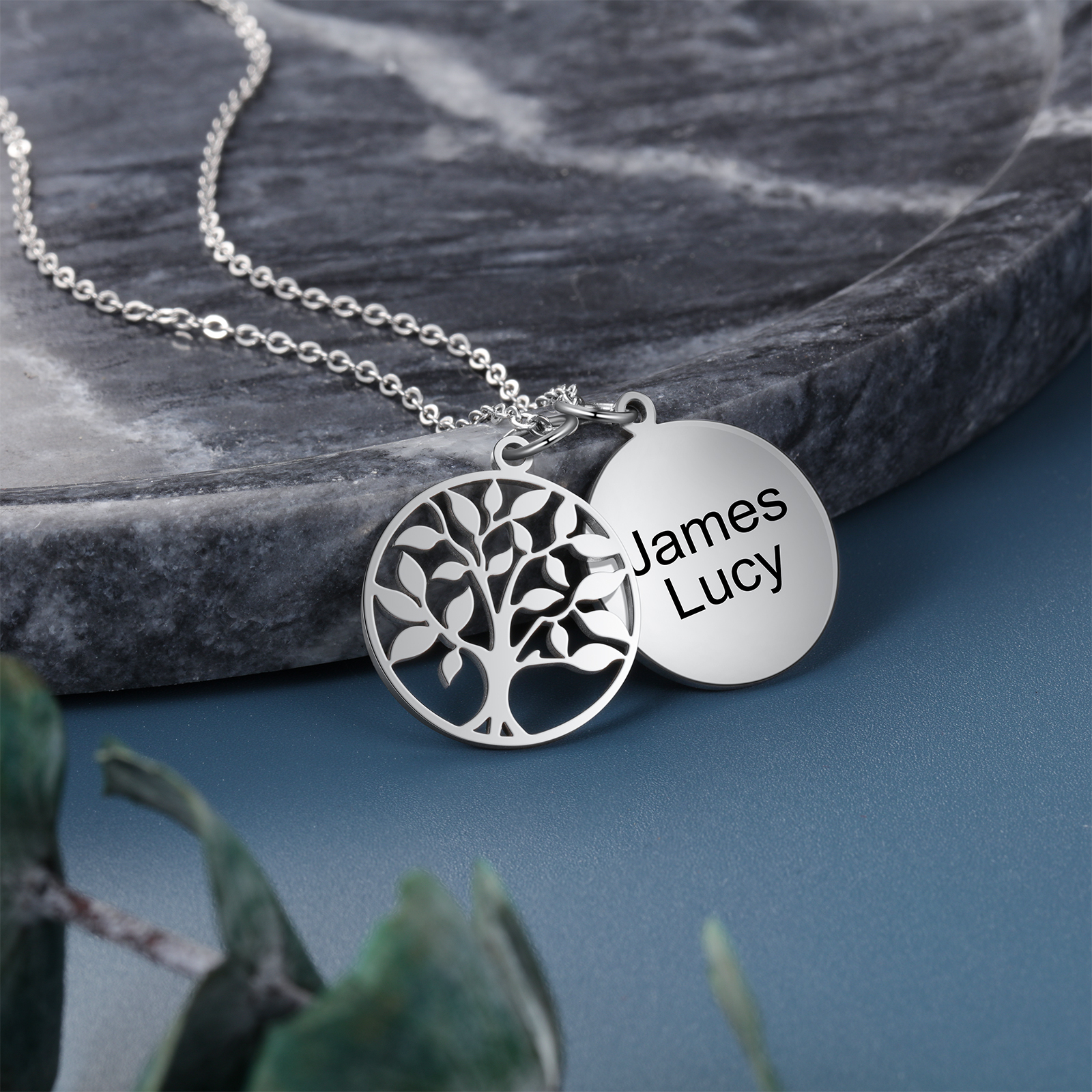 Personalised Tree Calendar Necklace For Her-Jessemade AU