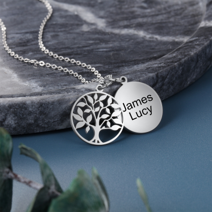 Personalised Tree Calendar Necklace For Her-Jessemade AU