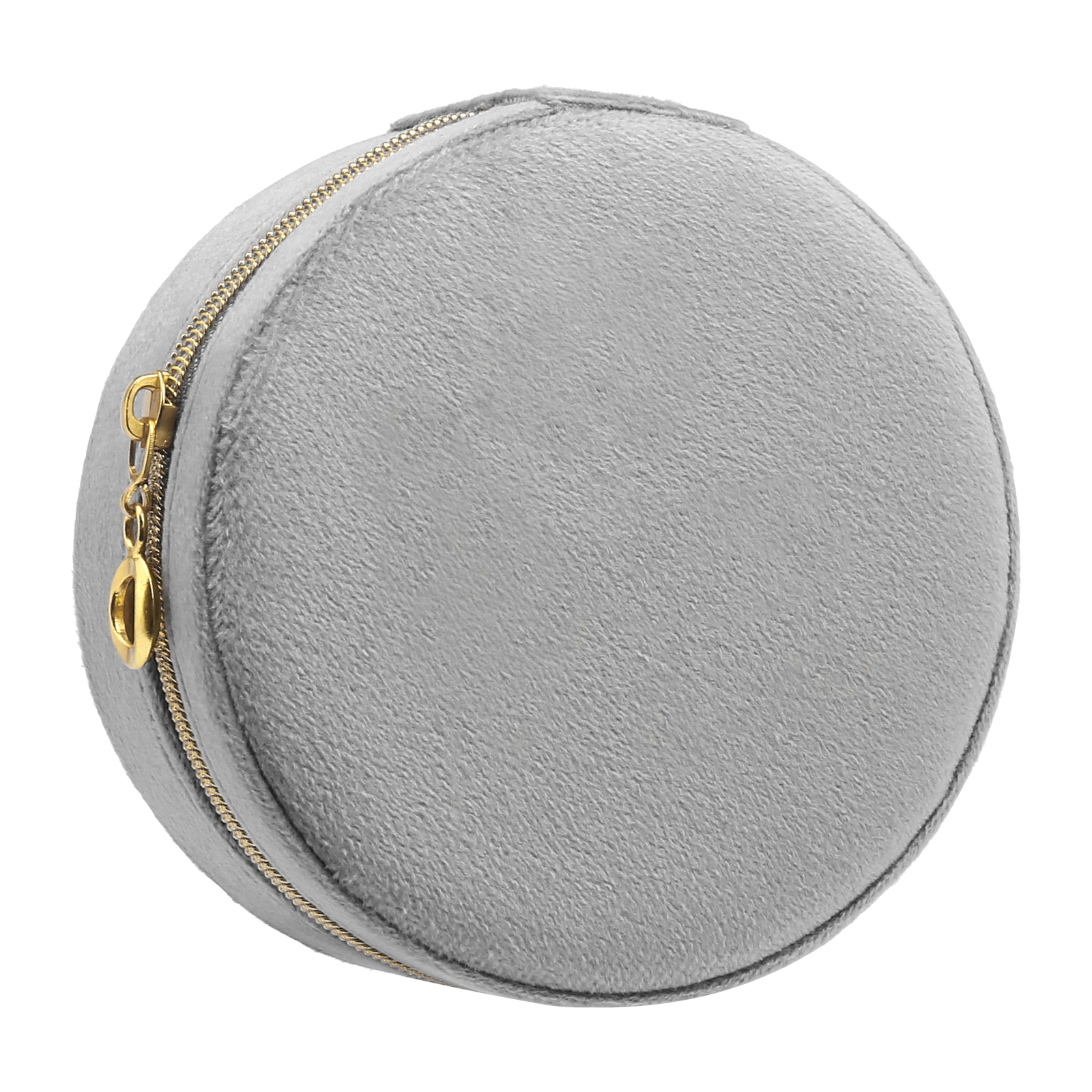 Jewelry Storage Box Travel Jewelry Box Grey/Pink/Green Circle Box Gifts for Ladies Girls-Jessemade AU