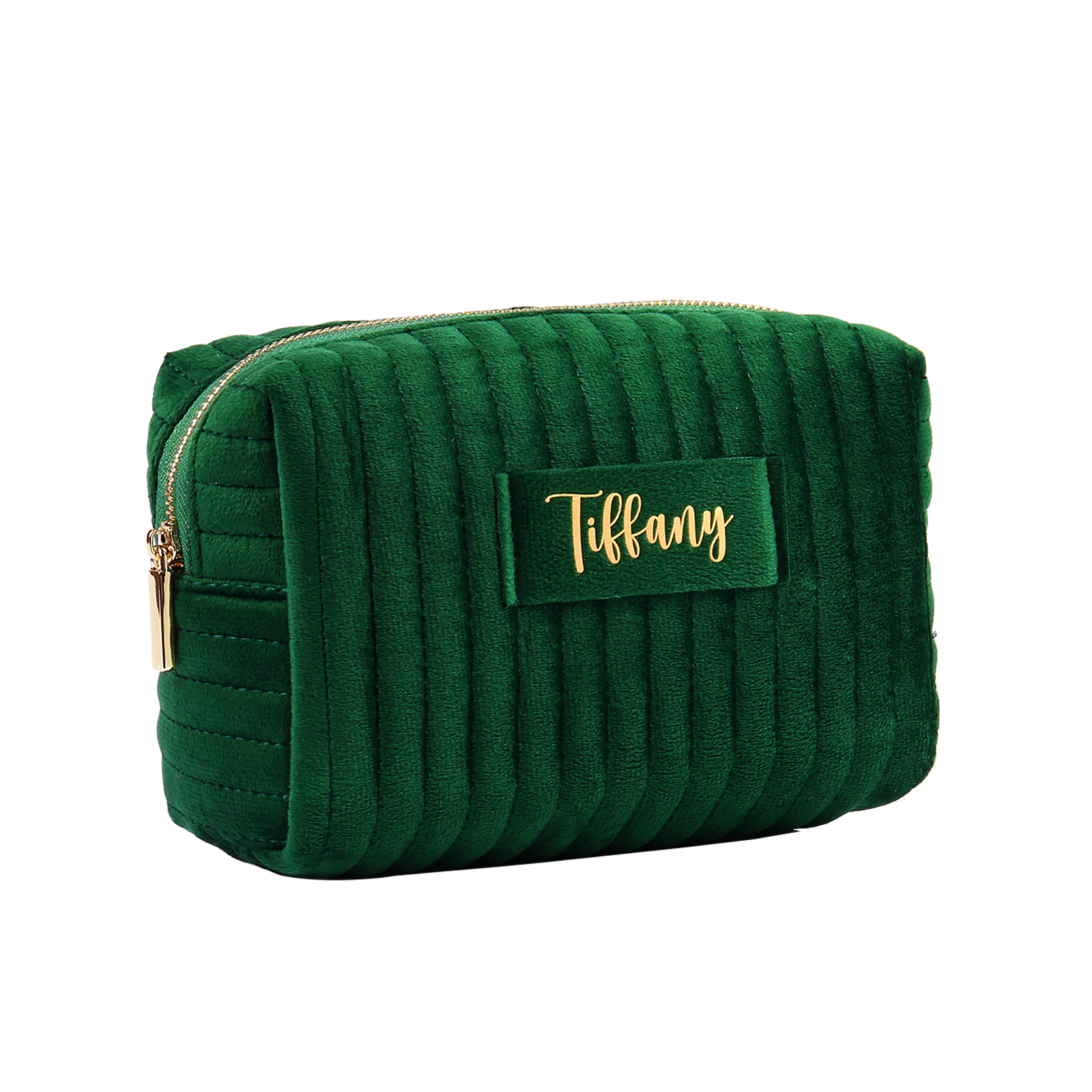 Personalised Name Cosmetic Bag Zipper Makeup Bag Jewelry Storage Bag Gifts for Her-Jessemade AU